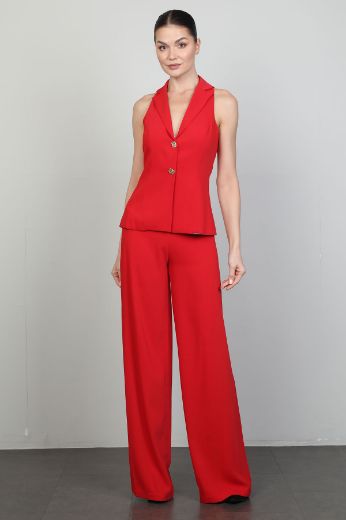 Picture of Green World 5323 RED Women Suit