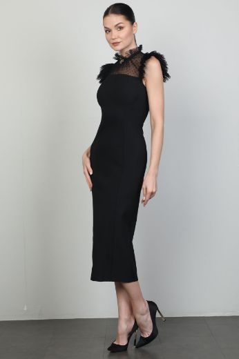 Picture of Green World 8368 BLACK Women Dress