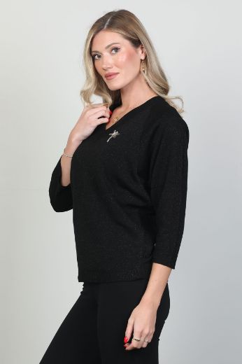 Picture of First Orme 2510 BLACK Women Blouse