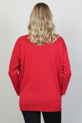 Picture of First Orme 2973 RED Women Blouse