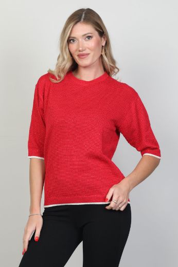 Picture of First Orme 3002 RED Women Blouse