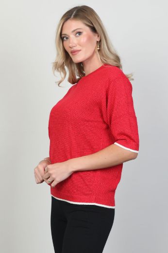 Picture of First Orme 3002 RED Women Blouse