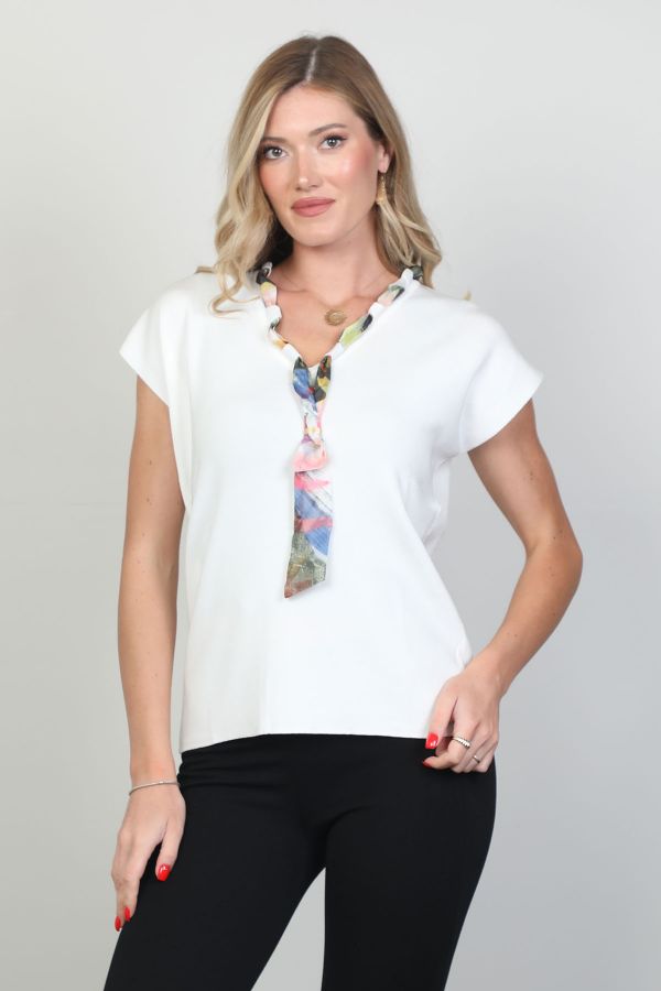 Picture of First Orme 3060 ECRU Women Blouse