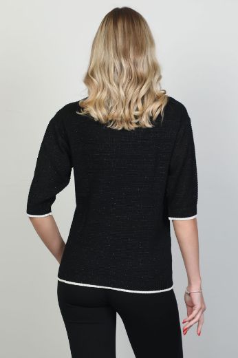 Picture of First Orme 3002 BLACK Women Blouse