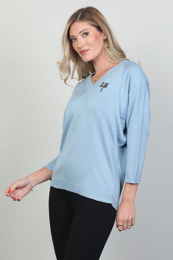 Picture of First Orme 2510 BLUE Women Blouse