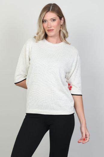 Picture of First Orme 3002 ECRU Women Blouse