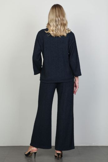 Picture of F.X Missony 3115 NAVY BLUE Women Suit