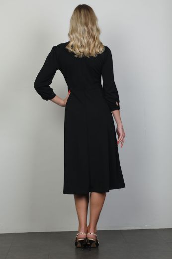 Picture of Samsara 01-6477 BLACK Women Dress