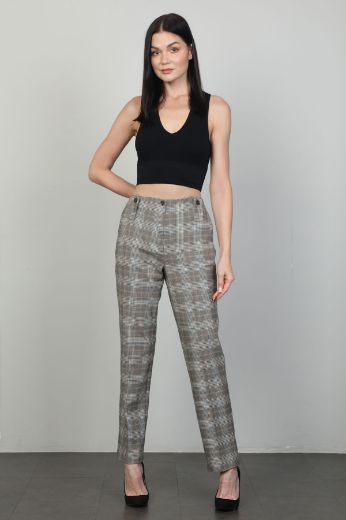 Picture of Bovona 245071 GREY Women's Trousers