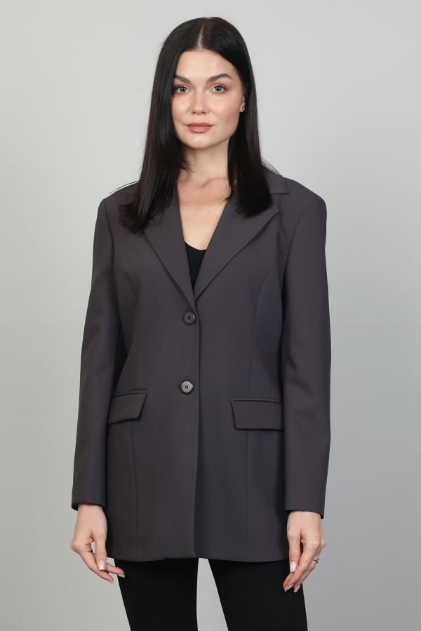 Picture of Bovona 246017 ANTHRACITE Women Jacket