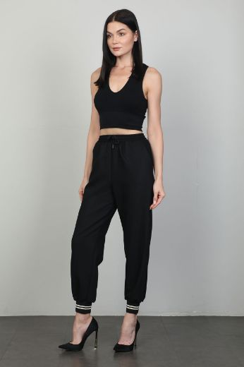 Picture of Bovona 70083 BLACK Women's Trousers