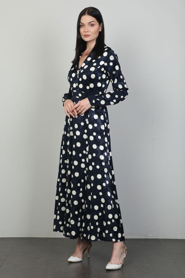 Picture of Miss Tailor 5065 NAVY BLUE Women Dress