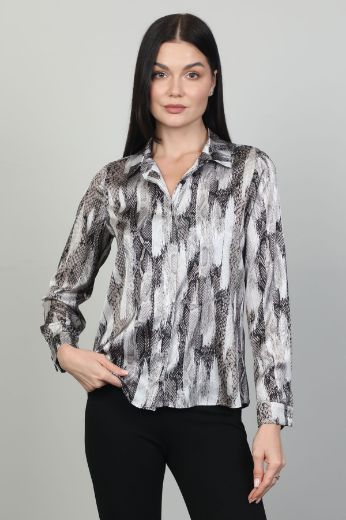 Picture of Seul 53143 GREY Women Blouse