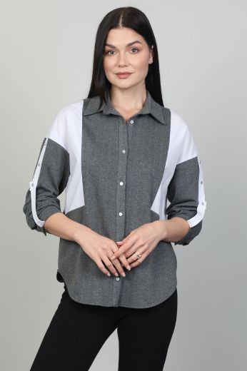 Picture of Seul 53117 GREY Women Blouse