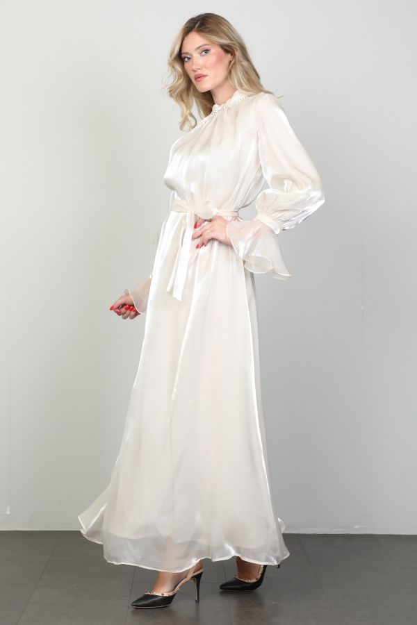 Picture of Dawn Line 64148 ECRU Women Dress