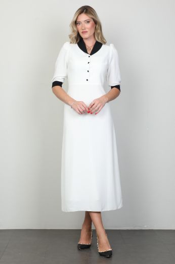 Picture of Echo Time 23643 ECRU Women Dress