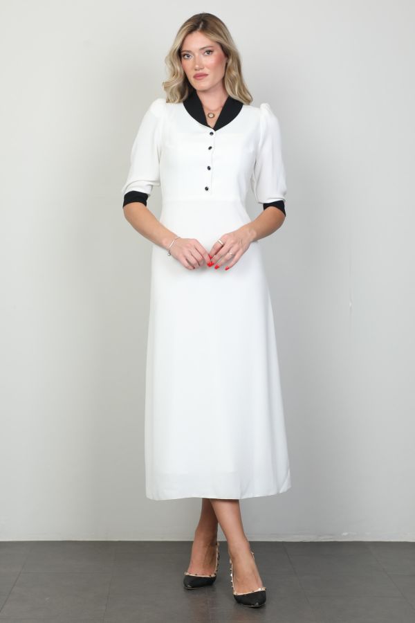 Picture of Echo Time 23643 ECRU Women Dress