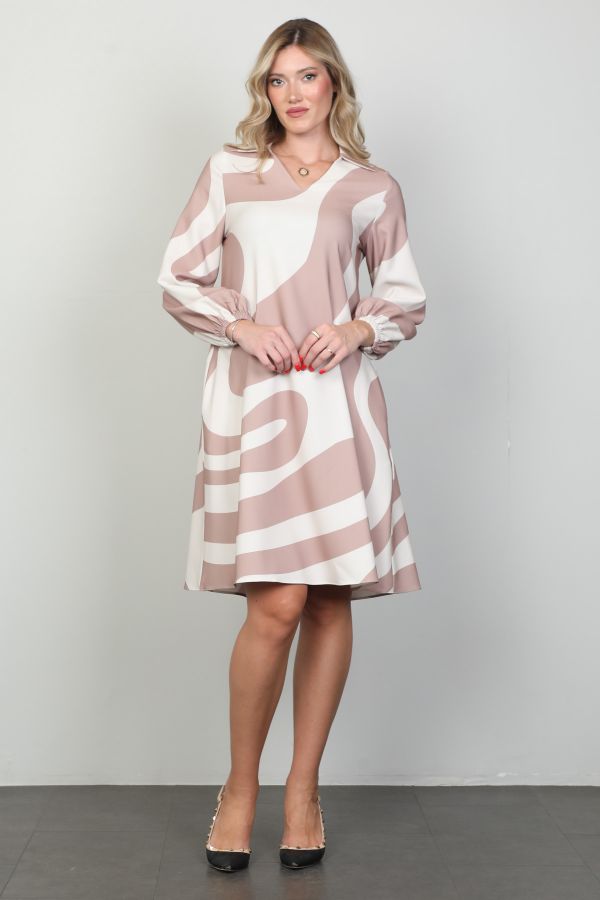 Picture of Lome LM220 PINK Women Dress