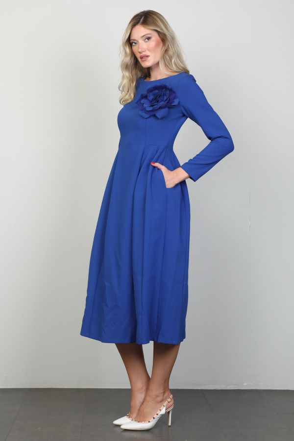 Picture of Mira Mia K246055 SAX Women Dress