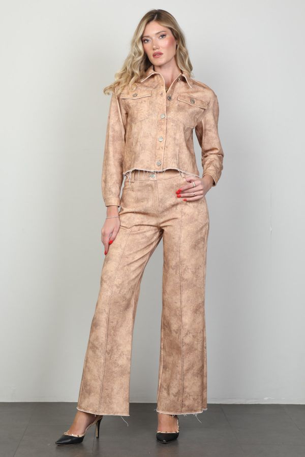 Picture of Mira Mia K254009 BEIGE Women Suit