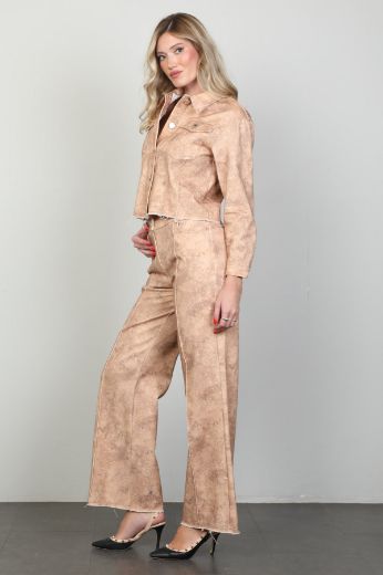 Picture of Mira Mia K254009 BEIGE Women Suit