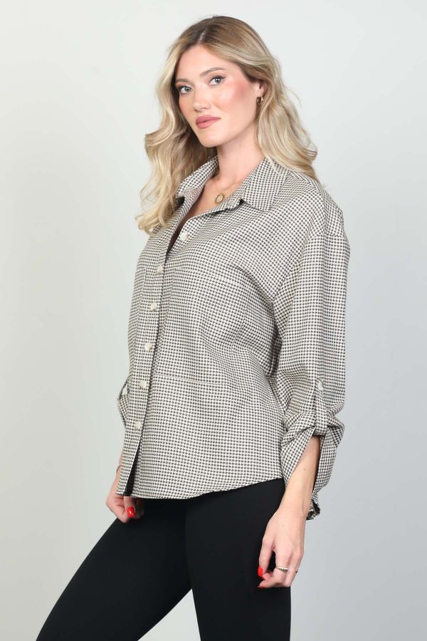 Picture of Seul 53110 ECRU Women Blouse