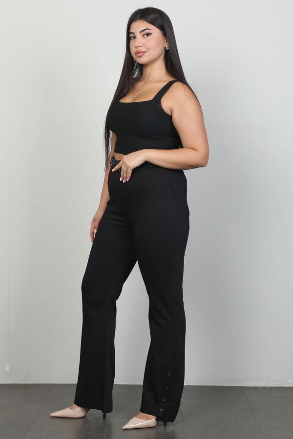 Picture of Extenzi 1292xl BLACK Plus Size Women Pants 