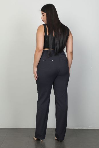 Picture of Extenzi 3886xl GREY Plus Size Women Pants 