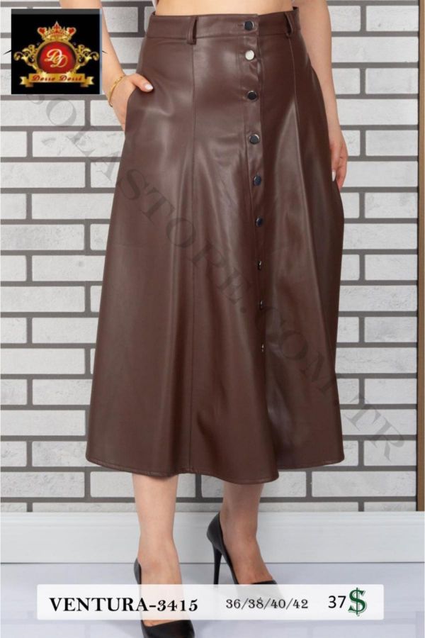 Picture of Ventura 3415 BROWN Women Skirt