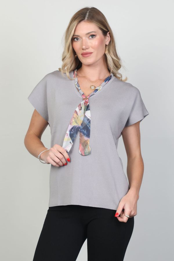 Picture of First Orme 3060 GREY Women Blouse