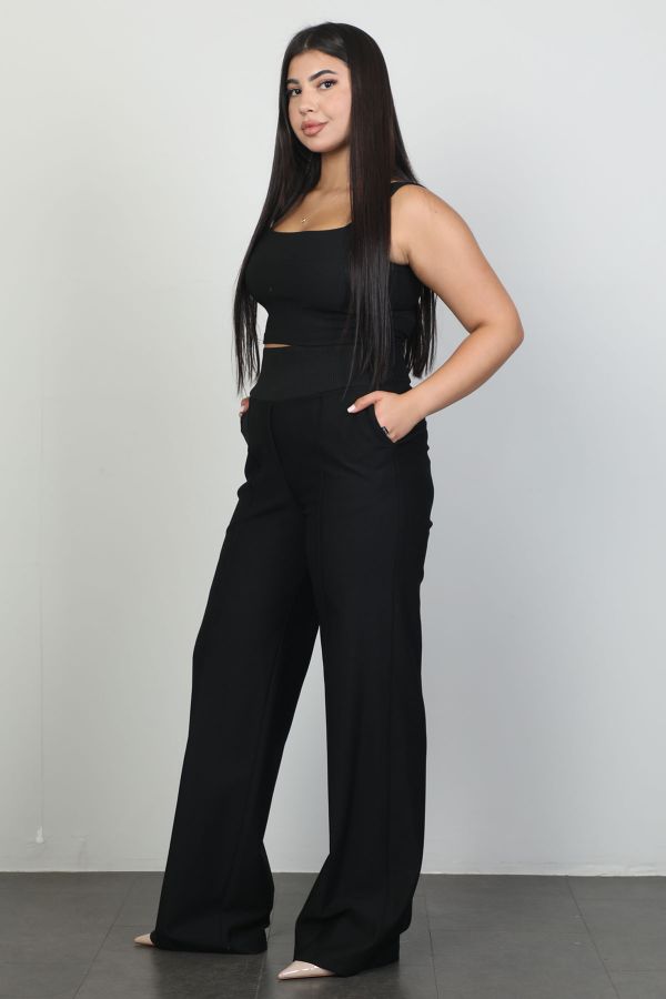 Picture of Galife 66926xl BLACK Plus Size Women Pants 