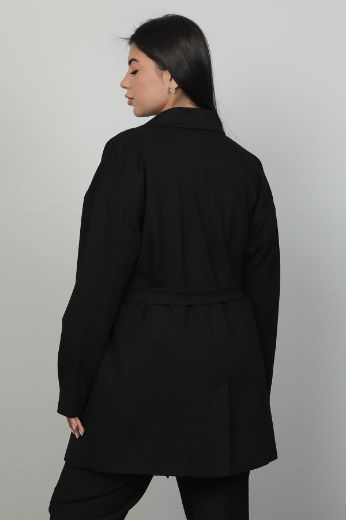 Picture of Galife 77104xl BLACK Plus Size Women Jacket 