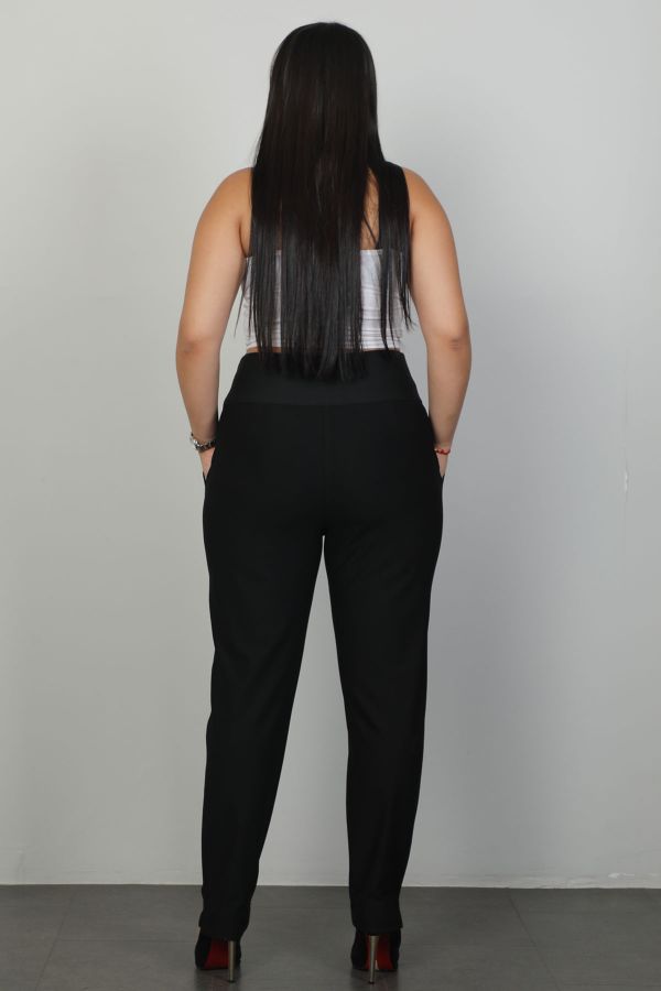 Picture of Galife 66931xl BLACK Plus Size Women Pants 