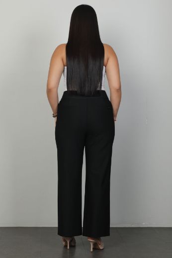 Picture of Galife 66930xl BLACK Plus Size Women Pants 