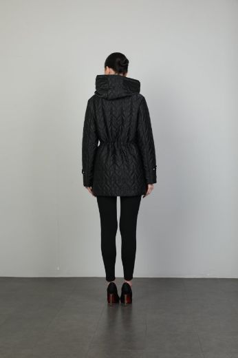 Picture of Icon 557 BB BLACK Women Puffer Coat