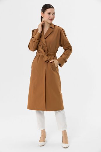 Picture of Icon 225 KB CAMEL Women Trenchcoat