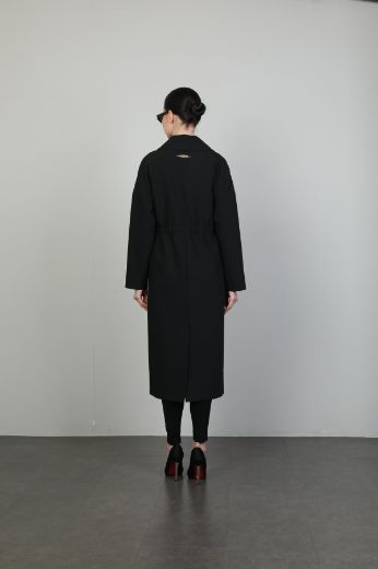 Picture of Icon 486 BB BLACK Women Trenchcoat