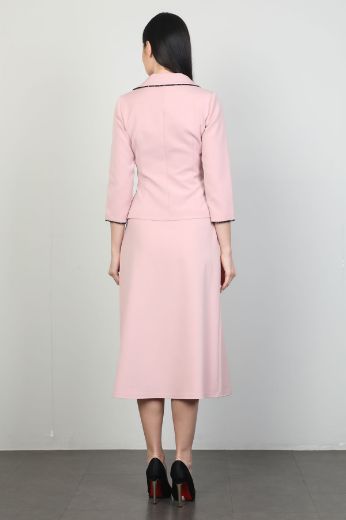 Picture of Green World 8399 POWDER WOMANS SKIRT SUIT 