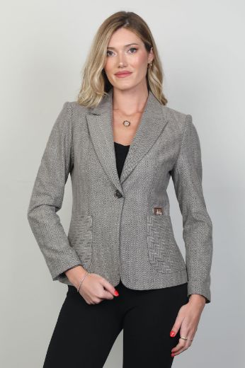 Picture of Pizara Line 7805 GREY Women Jacket