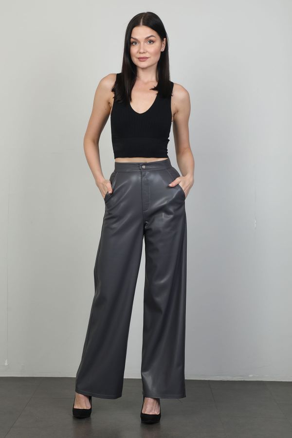 Picture of Red Export Women 4439 GREY Women's Trousers