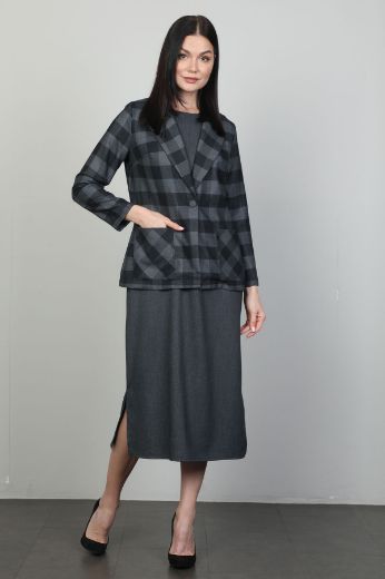 Picture of Ventura 3434 ANTHRACITE WOMANS SKIRT SUIT 