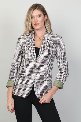 Picture of Pizara Line 7801 KHAKI Women Jacket