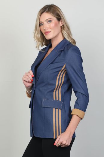 Picture of Pizara Line 7818 NAVY BLUE Women Jacket