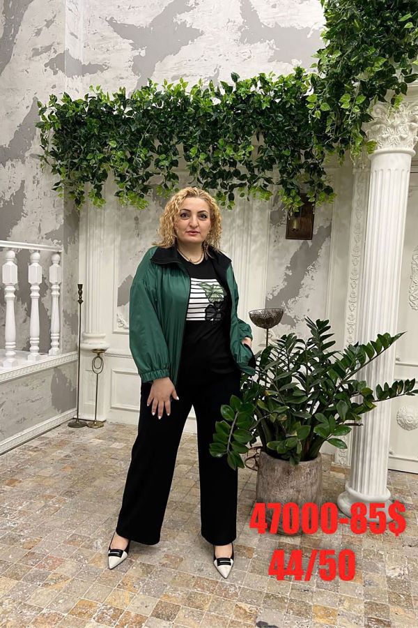 Dalida 47000xl YESIL Büyük Beden Kadın Takım resmi