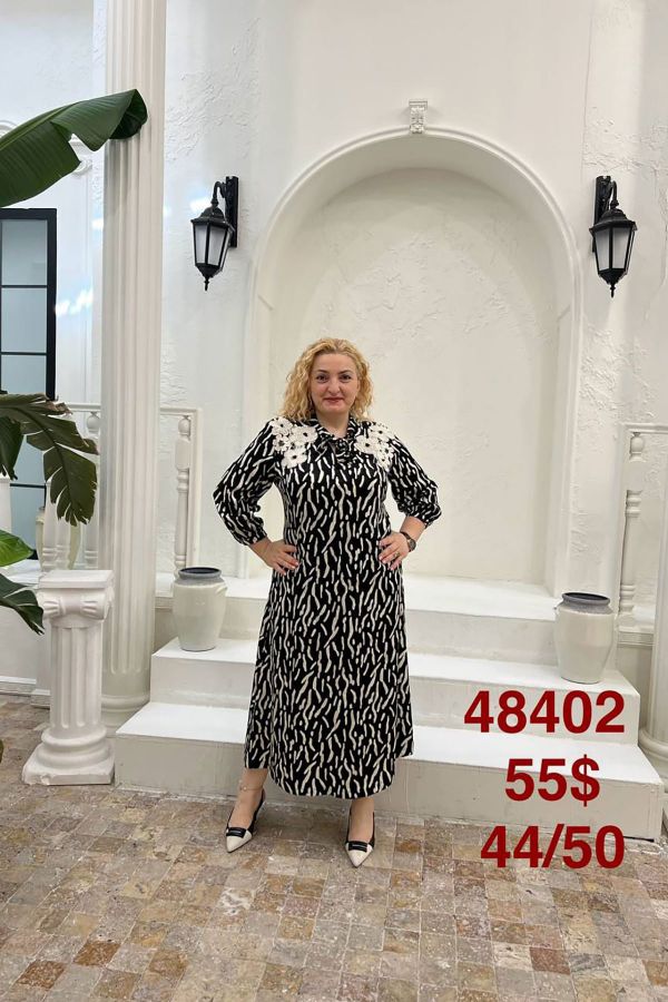 Picture of Dalida 48042xl BLACK Plus Size Women Suit