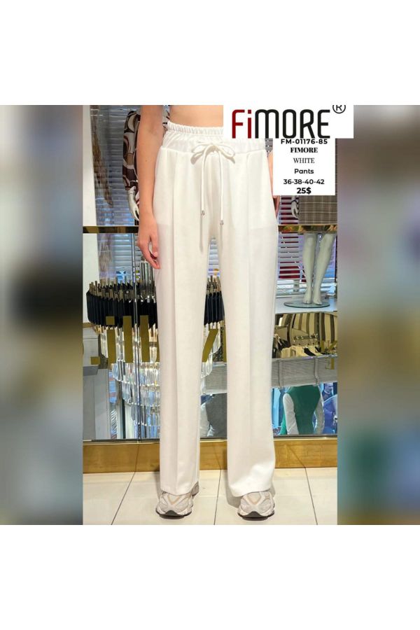 Fimore 01176-85 EKRU Kadın Pantolon resmi