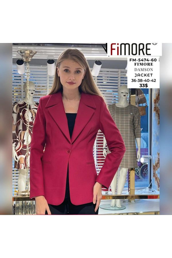 Picture of Fimore 5474-60 FUCHSIA Women Jacket