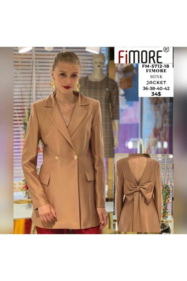 Picture of Fimore 5712-18 BROWN Women Jacket