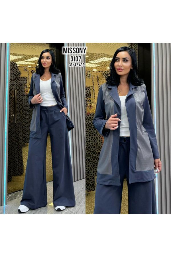 Picture of F.X Missony 3107 NAVY BLUE Women Suit