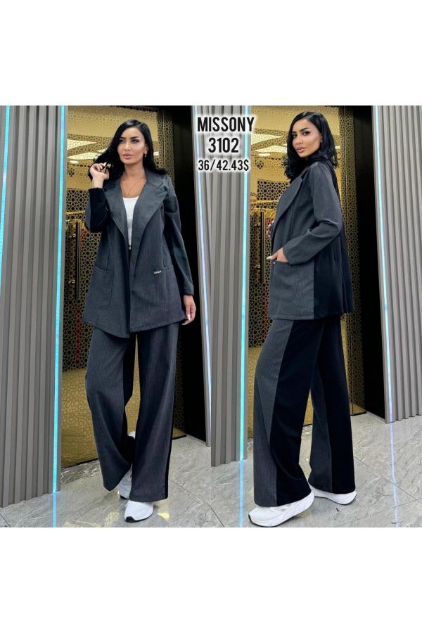 Picture of F.X Missony 3102 GREY Women Suit